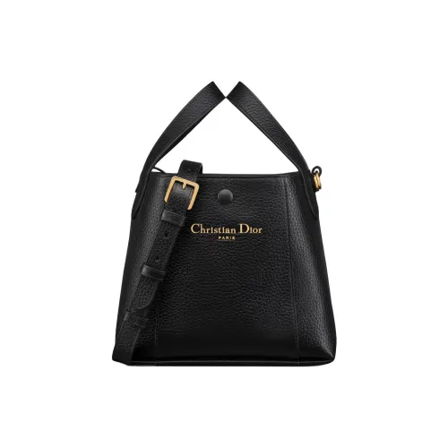 DIOR Корова Кожа Сумка Маленькая Женская Черная