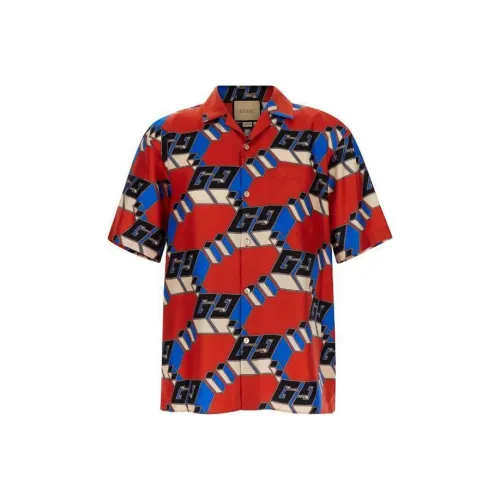 GUCCI Orange Мужские Рубашки