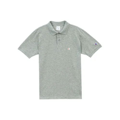 Champion Oxford серый унисекс поло