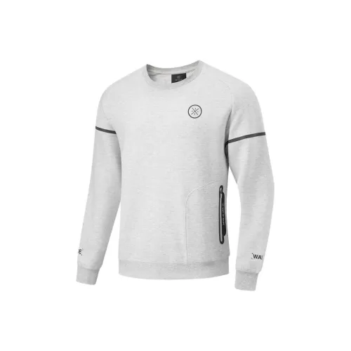 LINING Толстовка Мужская Каменный Меланж Серый