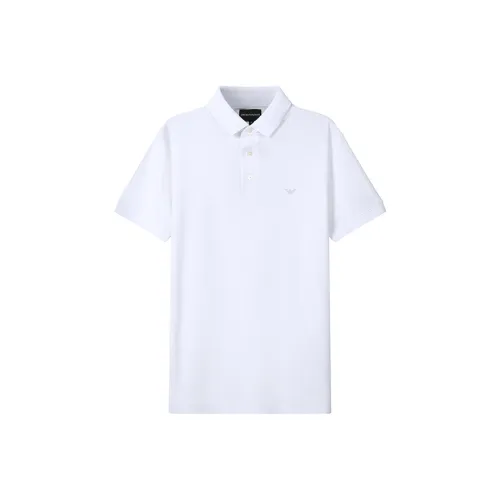 EMPORIO ARMANI Поло Мужское Белое