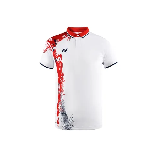 YONEX Белая Мужская Поло