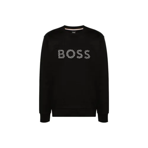Hugo Boss Черные Мужские Свитшоты