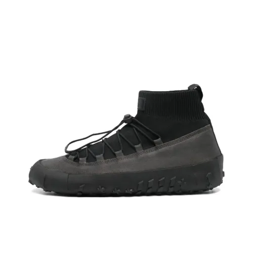 Lemaire Высокий Топ Повседневная Обувь Мужская Черная