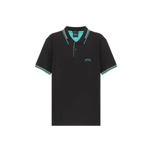 Hugo Boss Мужская черная поло