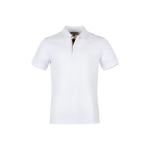 Burberry Поло Мужское Белое