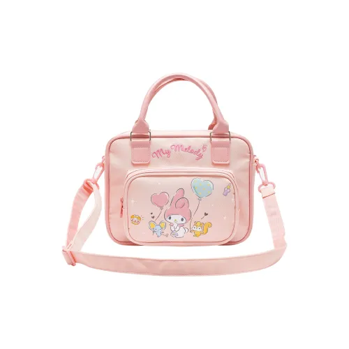 Sanrio Melodi Polyester Одно Плечо Сумка Женская Розовая