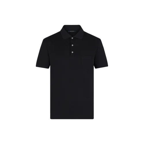 LOUIS VUITTON Поло Мужское Черное