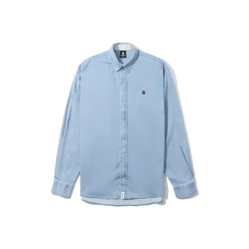 Fingercroxx Bigfoot BLL/Синий Унисекс Рубашки