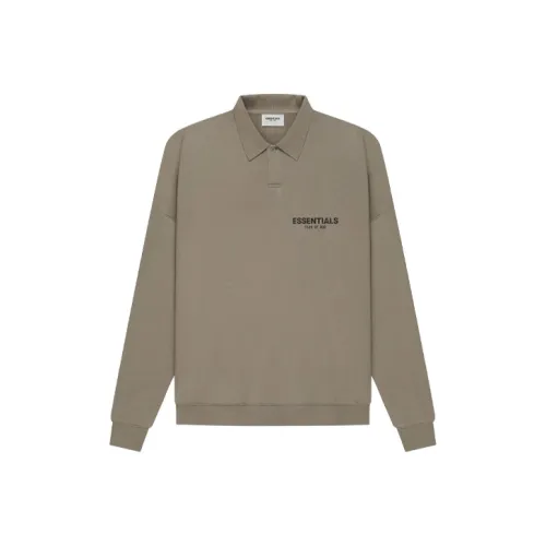 Fear Of God Essentials SS21 Поло Унисекс Тауповый
