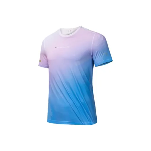 ANTA Running Collection Бег Т-Рубашка Мужская Чисто Белая