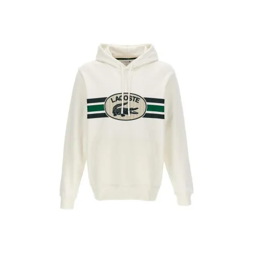 LACOSTE Белый Мужской Свитшот