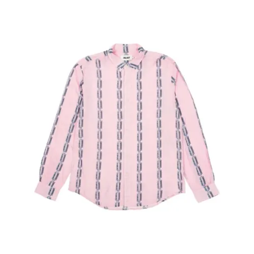 Дворцовый розовый унисекс рубашки