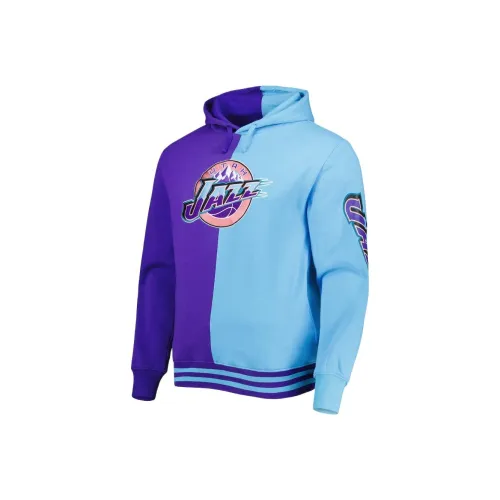 NBA x MITCHELL NESS Utah Jazz Толстовка Мужской Фиолетовый Бирюзовый