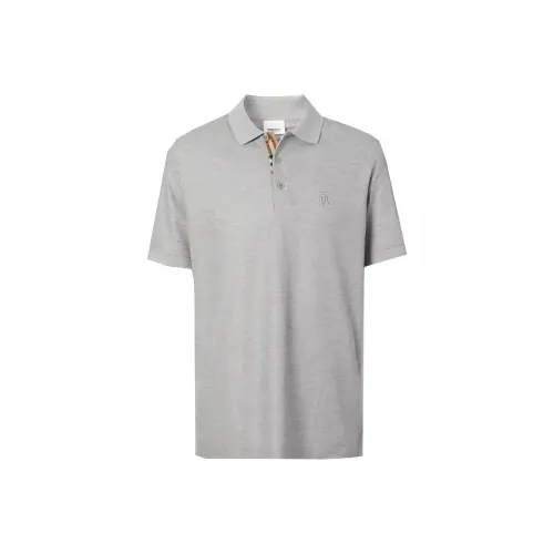 Burberry Light Photinia Gray Мужская Поло