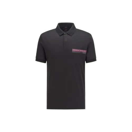 Hugo Boss Мужская черная поло