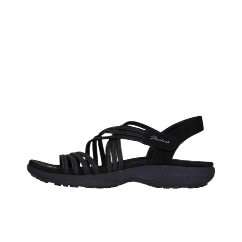 Skechers Reggae Slim Пляжные сандалии Женские Черный