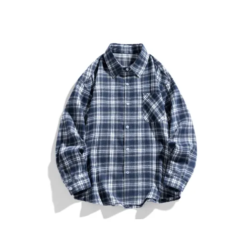 Хлопковые унисекс рубашки