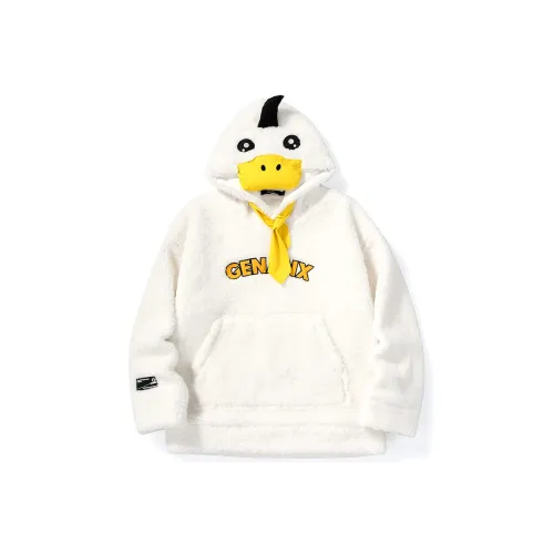 GENANX Белый Унисекс Свитшоты