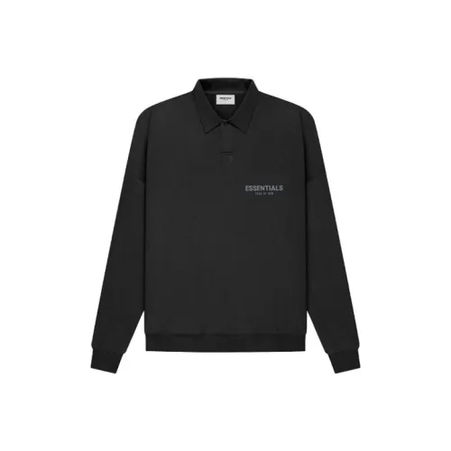 Fear of God Essentials SS21 Черное Унисекс Поло