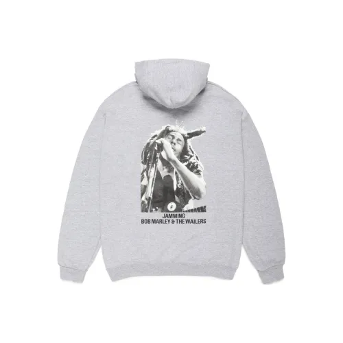 WACKO MARIA Bob Marley Co Branded Edition Серый Унисекс Свитшоты