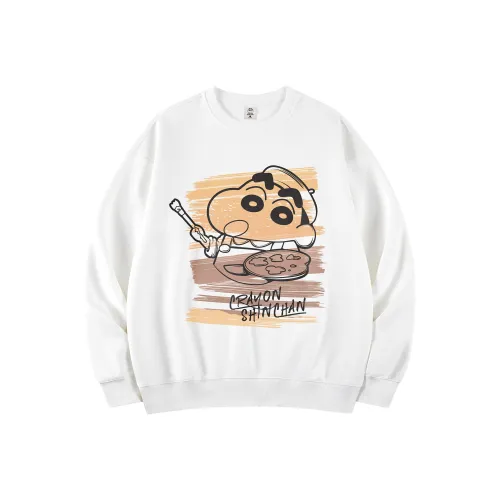 Crayon Shinchan Свитшот с круглым вырезом Унисекс