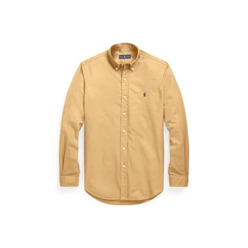 Polo Ralph Lauren Рубашка Мужская Желтая