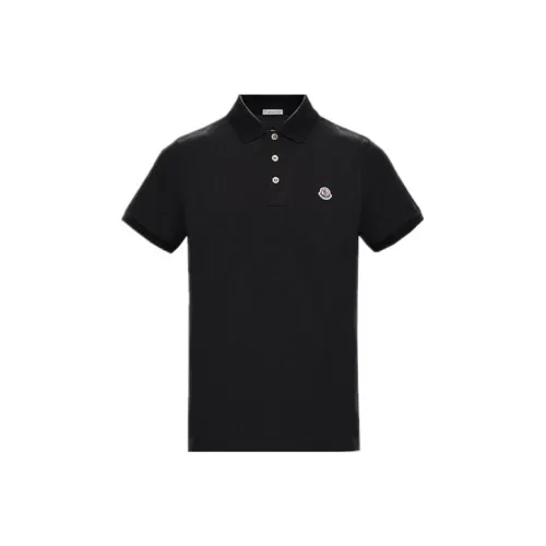 Moncler Мужская черная поло
