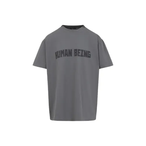 Balenciaga SS25 T-Shirt Мужской Темно-Серый