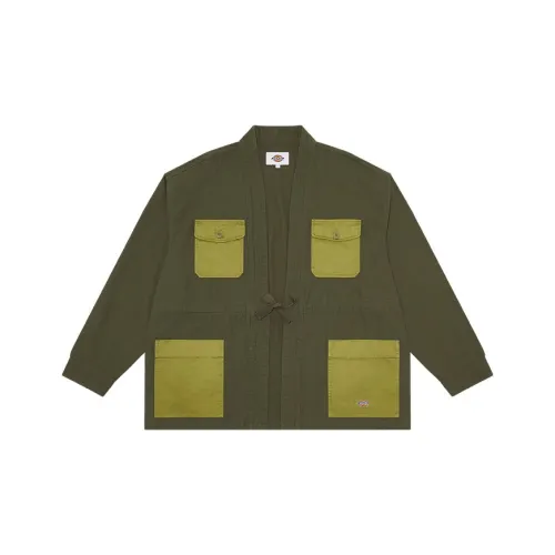 Dickies Армейский зеленый Унисекс Рубашки