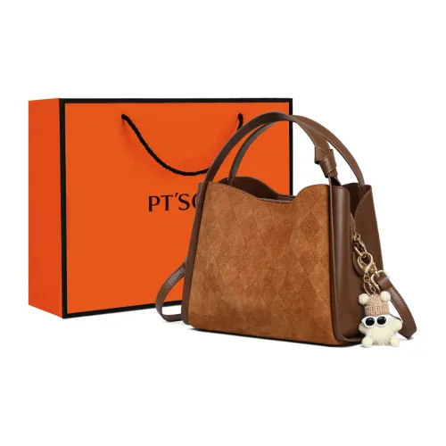 PT'SON Сумка через плечо сумка для ноутбука женская коричневая