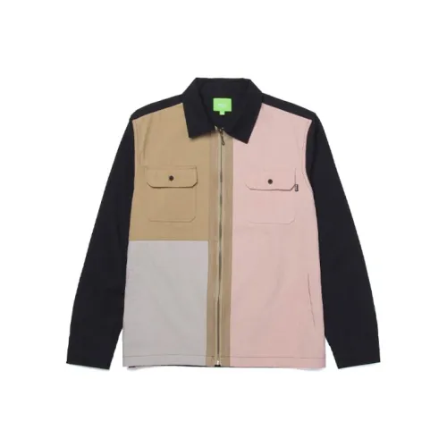 HUF совместная черная мужская рубашка