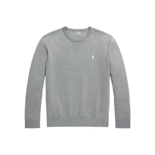 Polo Ralph Lauren SS24 Свитшот Мужской Стальной Серый