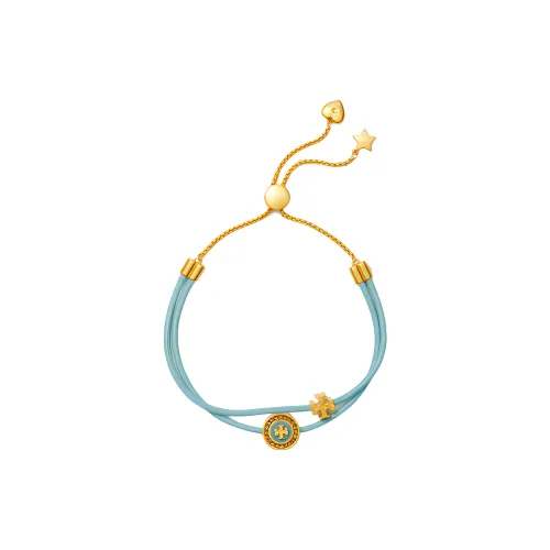 Tory Burch Brass Bracelets Золотой/Синий Женские