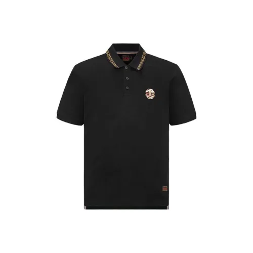 EVISU Черная мужская поло