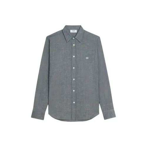 Celine Серые Мужские Рубашки