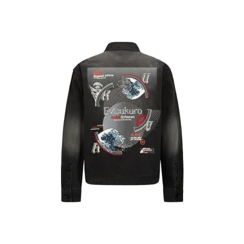 EVISU Мужские Черные Рубашки