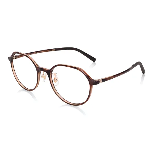 JINS TR Memorial Пластик PPSU Круглые Оправы для очков Женские Желтые