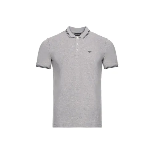 EMPORIO ARMANI Поло Мужское Смешанное Серое