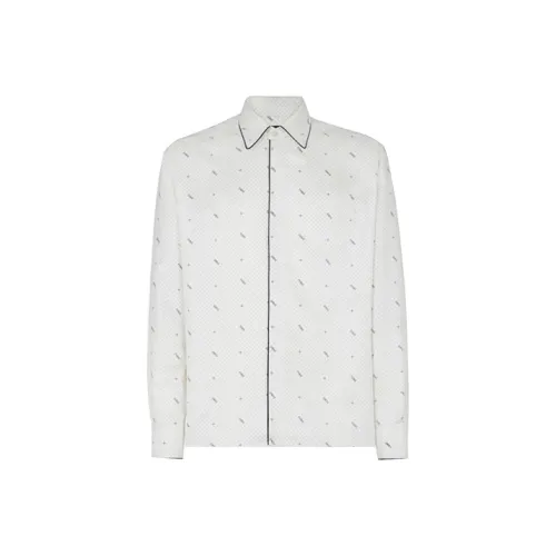 Fendi Белые Мужские Рубашки