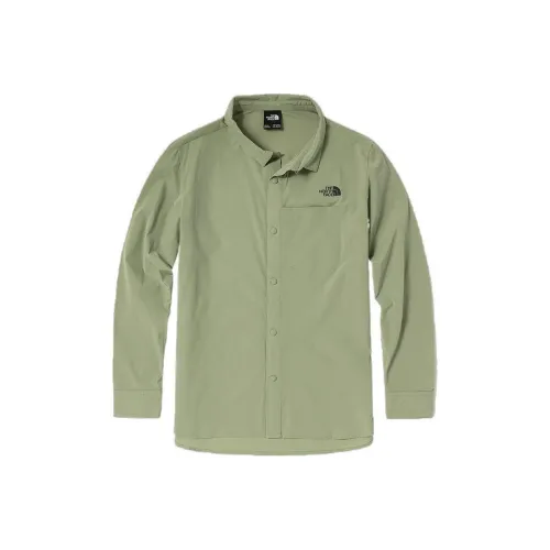 THE NORTH FACE Рубашка Мужская Зеленая