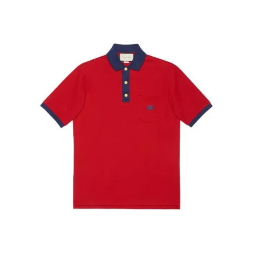 Gucci Красная Мужская Поло