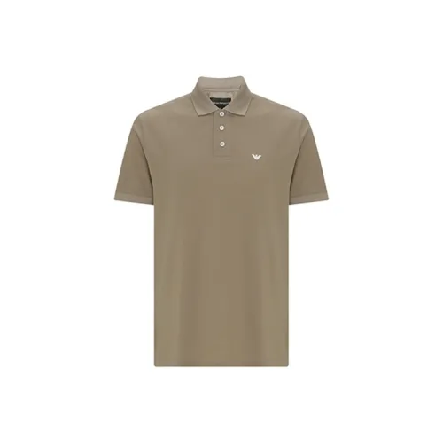 EMPORIO ARMANI SS22 Поло Мужское CAMEL