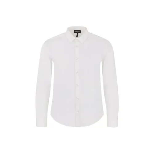 EMPORIO ARMANI Рубашка Мужская Белая
