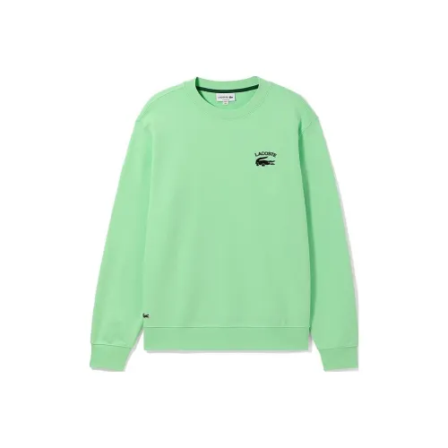 Зеленые мужские свитшоты LACOSTE Collaboration