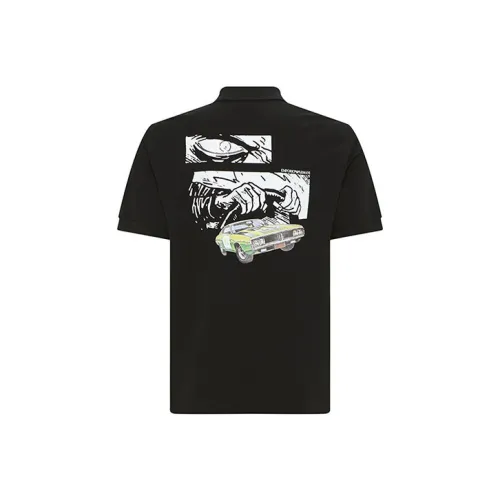 EMPORIO ARMANI SS22 Поло Мужское Черное