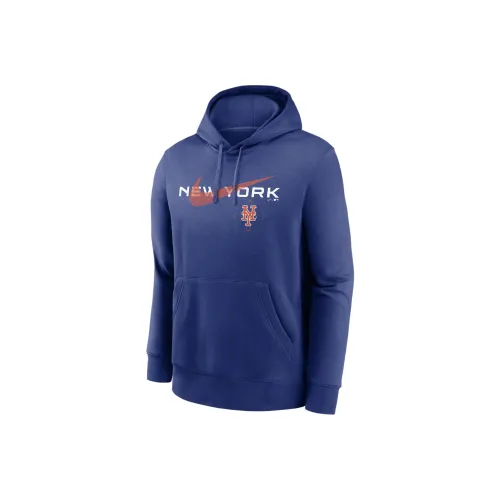 Nike Swoosh NEIGHBORHOOD MLB New York Mets Толстовка Мужской Королевский Синий