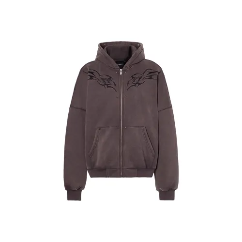 ROCAWEAR Мытый кофейный Унисекс Свитшоты
