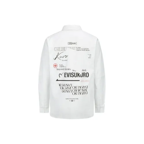 EVISU Белые Мужские Рубашки