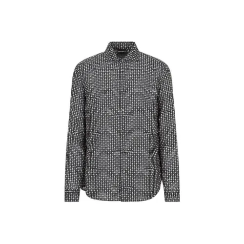 EMPORIO ARMANI Черные Мужские Рубашки